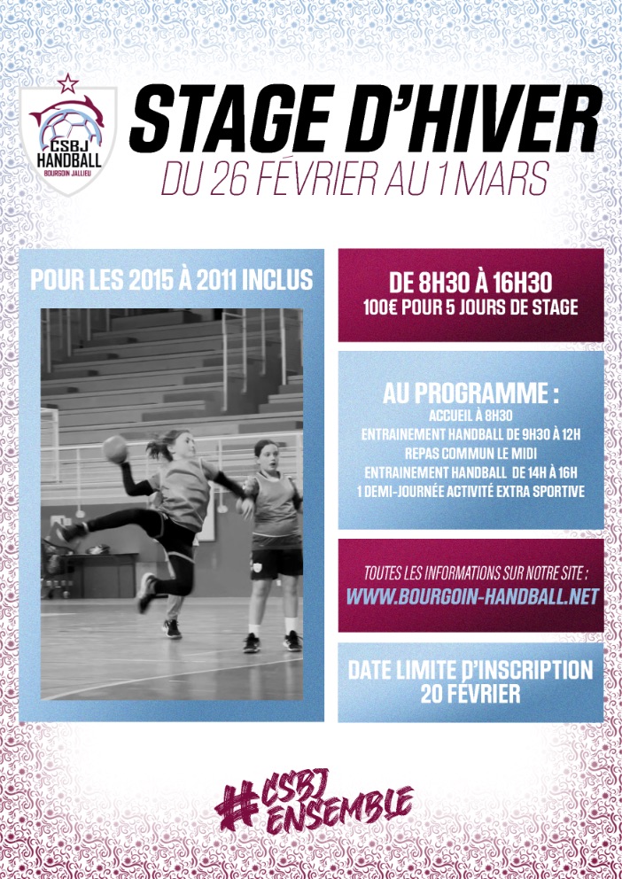 Stage d'Hiver 2024